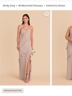 Birdy Grey | Dresses | Birdy Grey Laurie Empire Sleeveless Bridesmaid Dress  Dusty Lilac Small | Poshmark